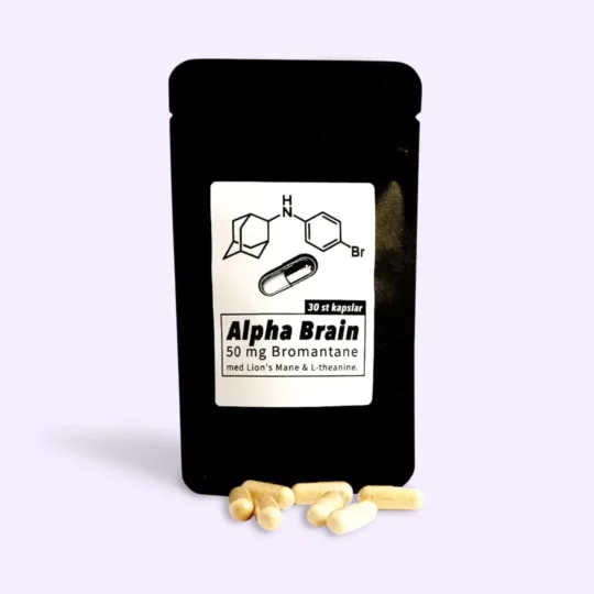 Alpha Brain Bromantane - Produktbild