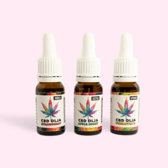 CBD Olja 10% - Produktbild